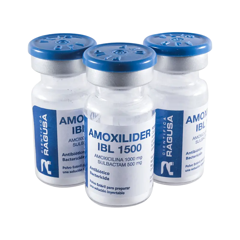 Amoxilider IBL 1500 - Frasco ampolla x 10 mL