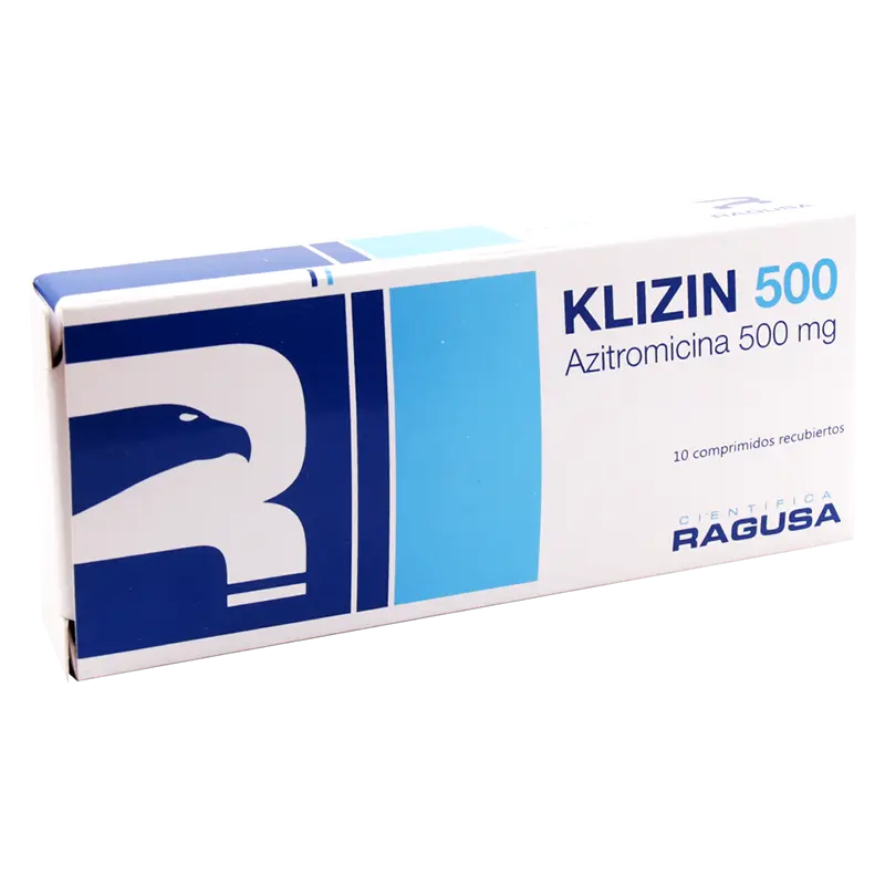 Klizin 500 - Caja x 10 comprimidos recubiertos