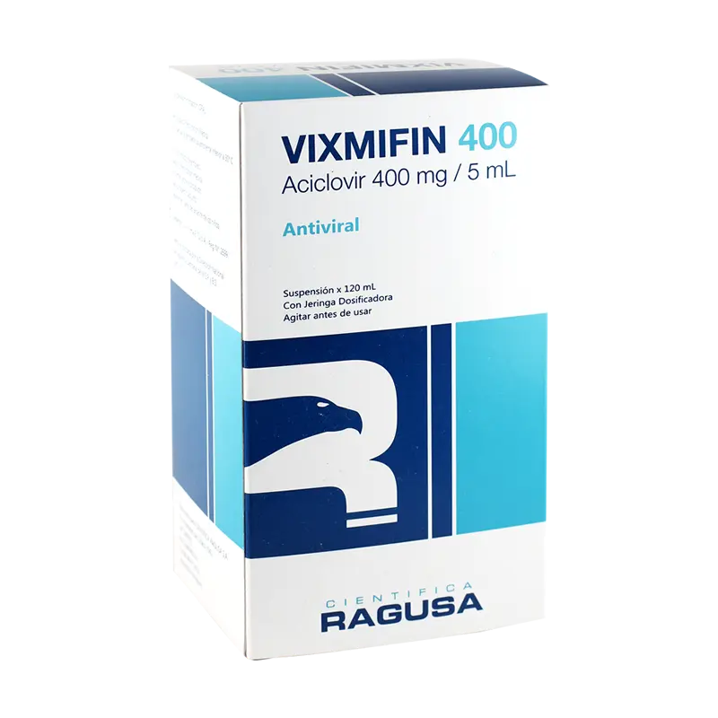 Vixmifin 400 / 5 mL - Frasco x 120 mL + Jeringa Dosificadora
