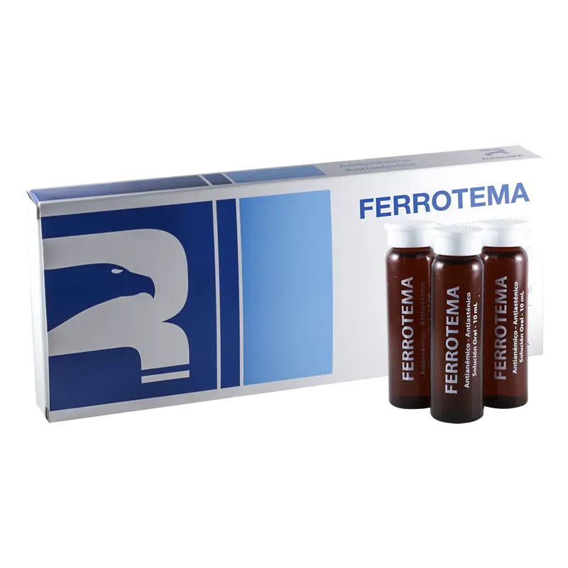 Ferrotema - Caja x 10 ampollas bebibles
